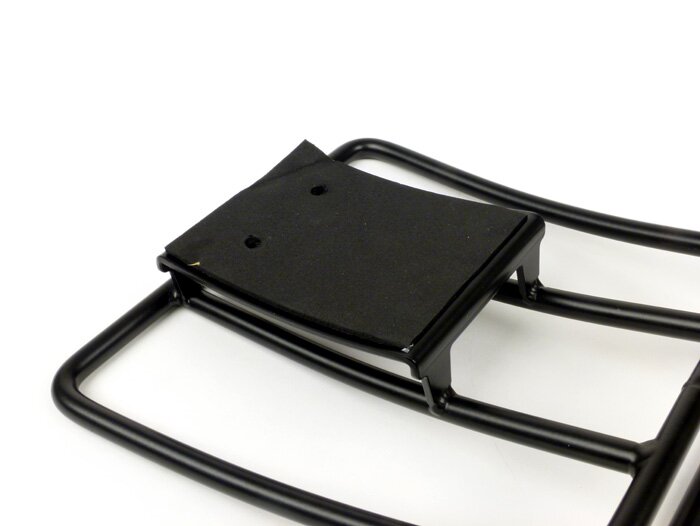 Rear rack -CLASSIC RACKS- Vespa GTS 125-300 (-2014), GTV (-2014), GTL, GT - matt black