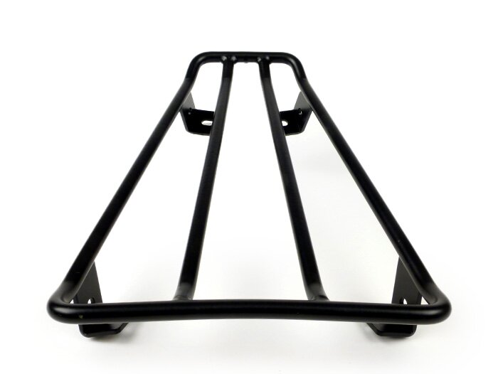 Bagagedrager step-through -CLASSIC RACKS- Vespa GTS 125-300, GTV, GTL, GT - zwart mat