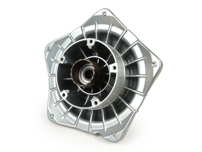 Front brake hub 10 inch -GRIMECA NT- Vespa PX (-1982) - Ø=16mm - silver