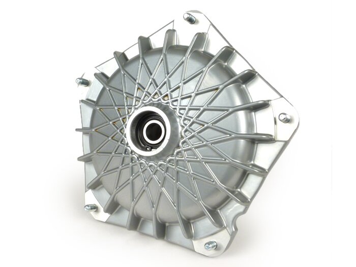 Remtrommel voor 10 inch -GRIMECA NT- Vespa PX (1982-1997), T5 125cc, PK S, PK XL, PK XL2 - Ø=20mm - Zilver
