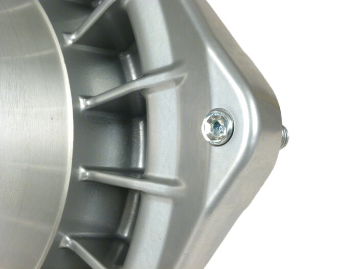 Remtrommel voor 10 inch -GRIMECA NT- Vespa PX (1982-1997), T5 125cc, PK S, PK XL, PK XL2 - Ø=20mm - Zilver