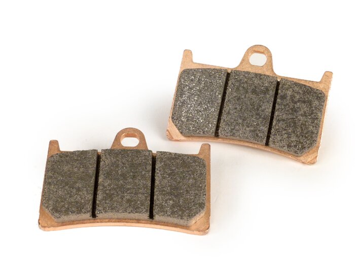 Brake pads -BREMBO sinter69.2x51.3mm- Brembo brake caliper (Vespa GTS), Yamaha XP500 T-Max, XP530 T-Max, MT-07, MT-09, MT-10, YZF-R1 1000, YZF-R1M 1000, XJR1300