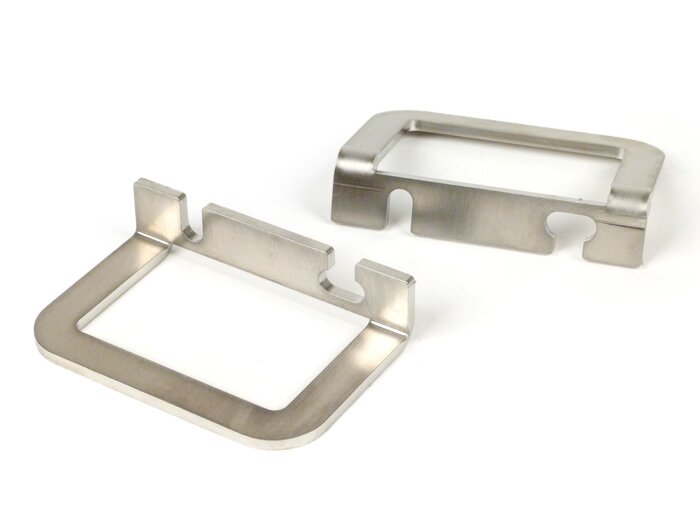 Bagageoog step-through -MRP- Vespa PX, Sprint, Rally, T5 125cc, PK, V50, PV125, ET3, VNB - roestvrij staal