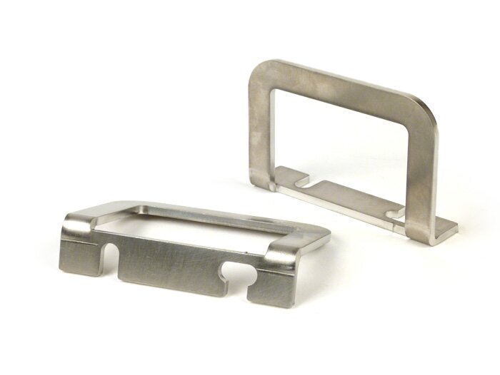 Bagageoog step-through -MRP- Vespa PX, Sprint, Rally, T5 125cc, PK, V50, PV125, ET3, VNB - roestvrij staal