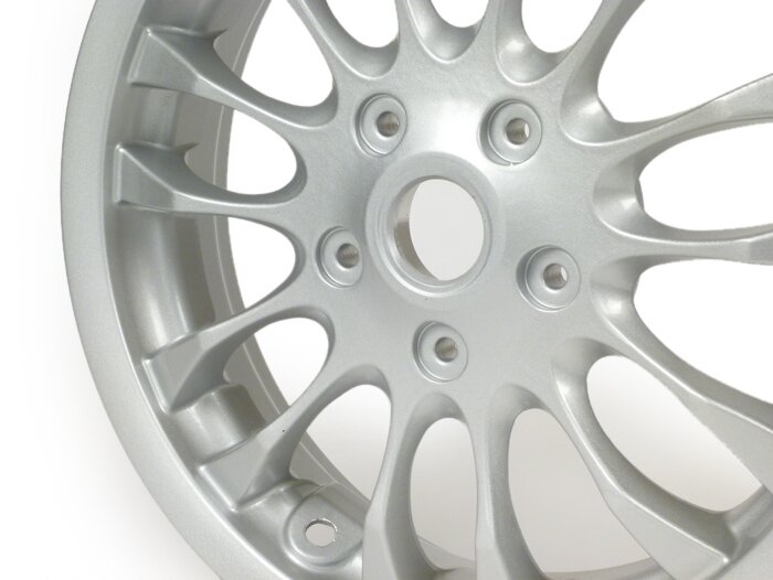 Cerchio anteriore -PIAGGIO 3.00-12 pollici - 14 raggi - Vespa Sprint 50-150 ccm - grigio argento