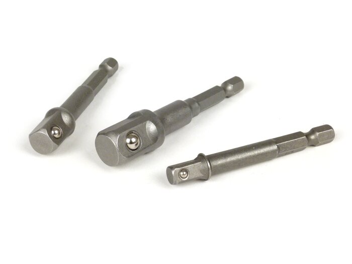 Bit holder 1/4, 3/8, 1/2 -OEM QUALITY- 3 pcs