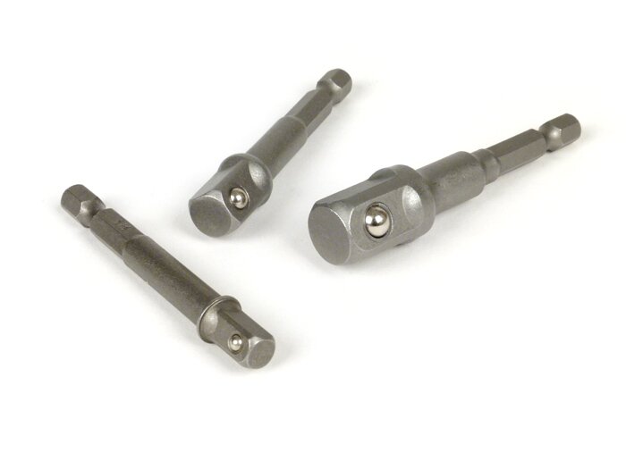 Bit holder 1/4, 3/8, 1/2 -OEM QUALITY- 3 pcs