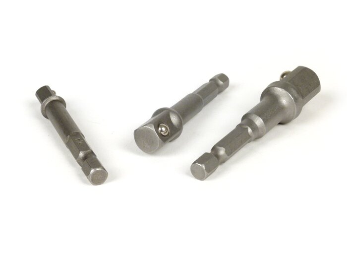 Bit holder 1/4, 3/8, 1/2 -OEM QUALITY- 3 pcs