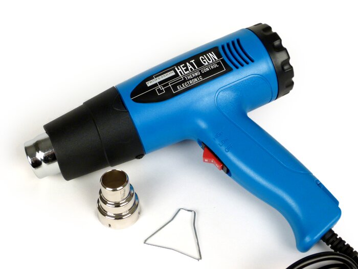 Blower udara panas -KUALITAS OEM- 300-1800 Watt, 50-550 ° C, suhu variabel tak terbatas