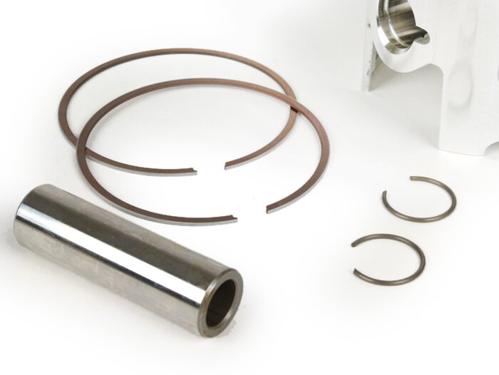 Piston -EVERGREEN Superimola 186cc (compression height=39.0mm, centred ring pegs)- Lambretta - 64.0mm D