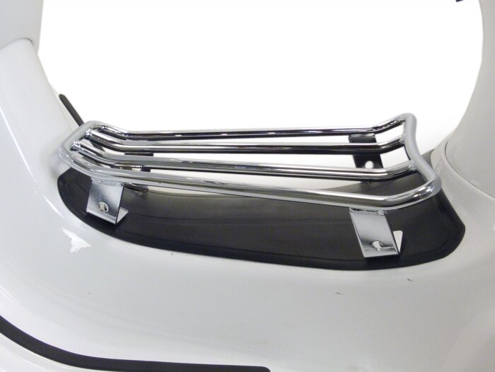 Bagagedrager -MOTO NOSTRA- Vespa GTS 125-300, GTV, GTL, GT - chroom