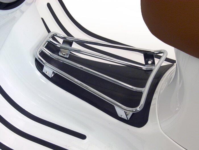 Bagagedrager -MOTO NOSTRA- Vespa GTS 125-300, GTV, GTL, GT - chroom