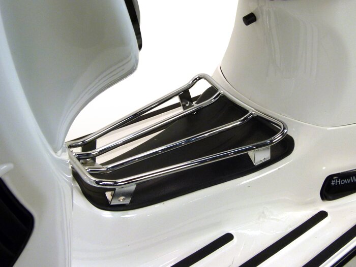 Bagagedrager -MOTO NOSTRA- Vespa GTS 125-300, GTV, GTL, GT - chroom