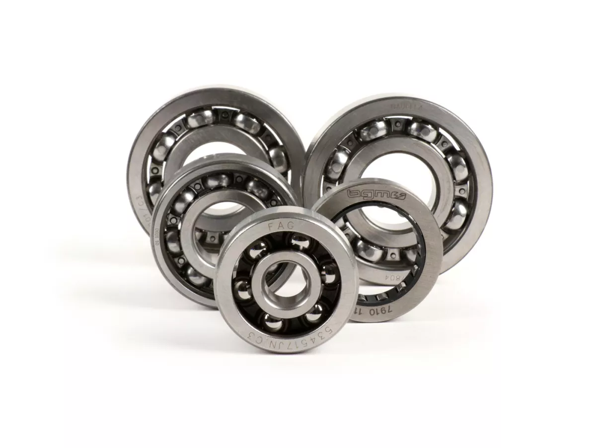 Ball bearing set for engine -SCOOTER CENTER- Vespa Largeframe GT125 (VNL2T 30001-30742, VNL2T 34501-60900), Sprint150 (VLB1T 01001-035095), Sprint150 (VLB1T 38601-73899)