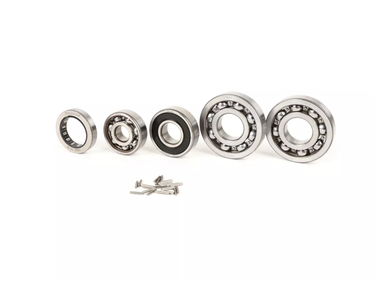 Ball bearing set for engine -SCOOTER CENTER- Vespa Largeframe GT125 (VNL2T 30743-34500), Sprint150 (VLB1T 035096-038600), Super125 (VNC1T 11001-24899)