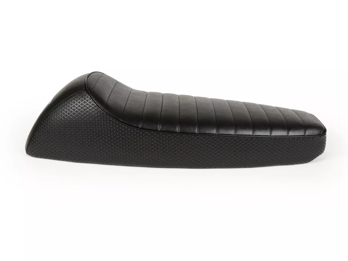 Asiento -SELLERIA TREZZI- Vespa T5 125cc, MK1 - negro (alfatex)