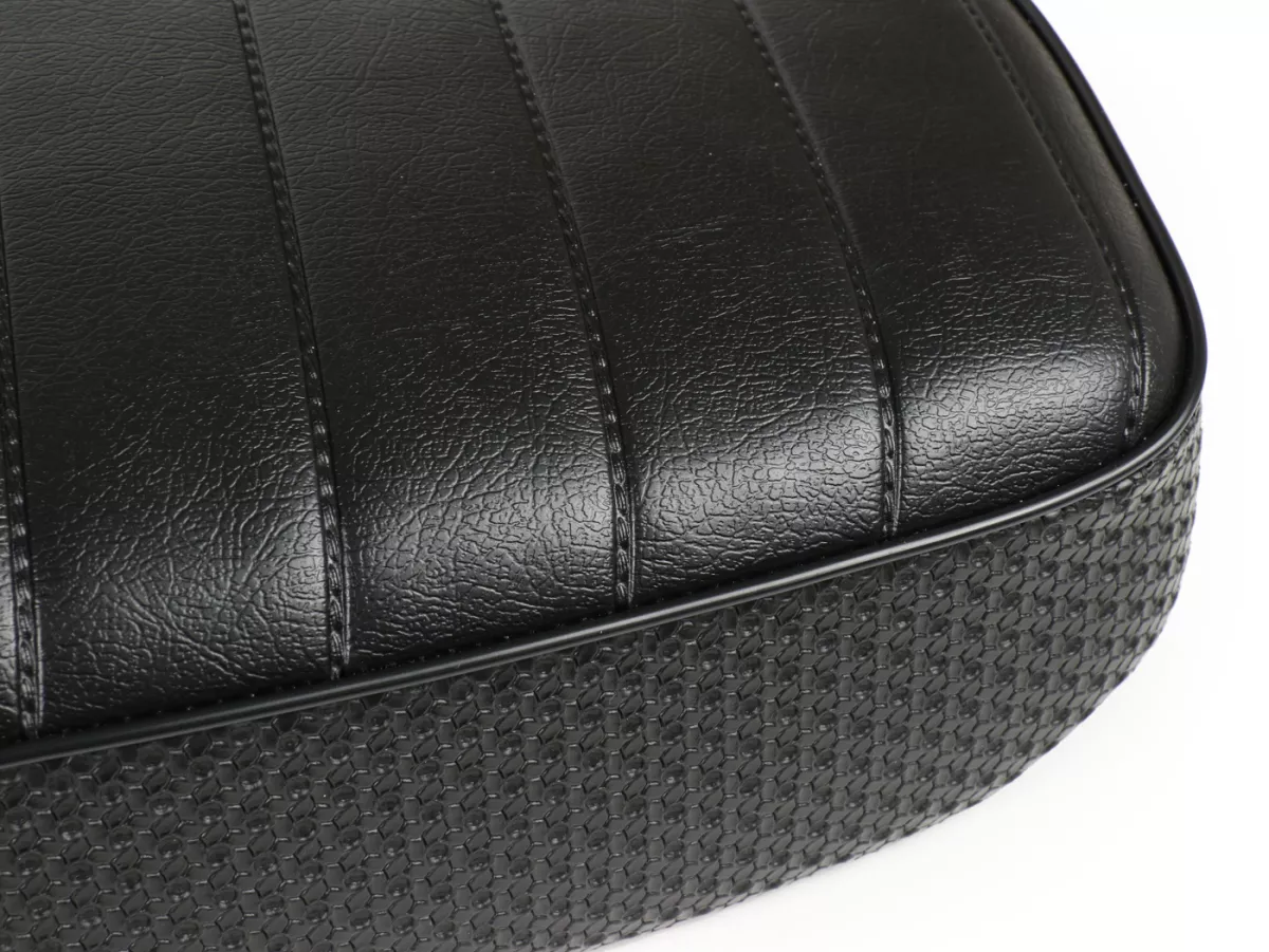 Asiento -SELLERIA TREZZI- Vespa T5 125cc, MK1 - negro (alfatex)