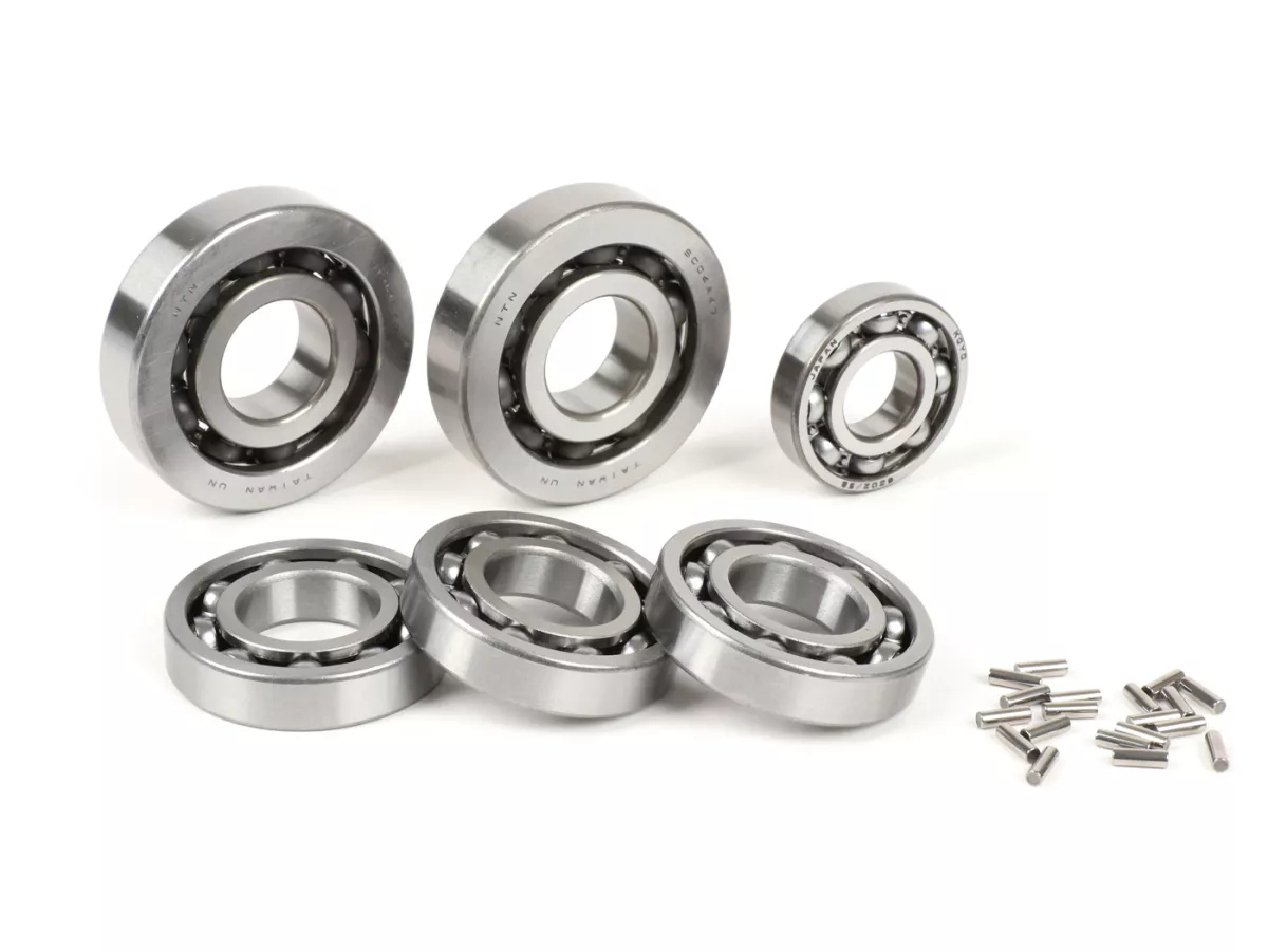 Ball bearing set for engine -SCOOTER CENTER- Vespa Wideframe V1-V15 (1948-1950), V30-V33 (1951-1952)