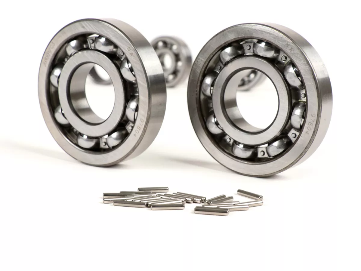 Ball bearing set for engine -SCOOTER CENTER- Vespa Largeframe GT125 (VNL2T 60901-), GTR125 (VNL2T -145900), TS125 (VNL3T -18138), Sprint150 (VLB1T 73900-), Sprint150 Veloce (VLB1T -294259)