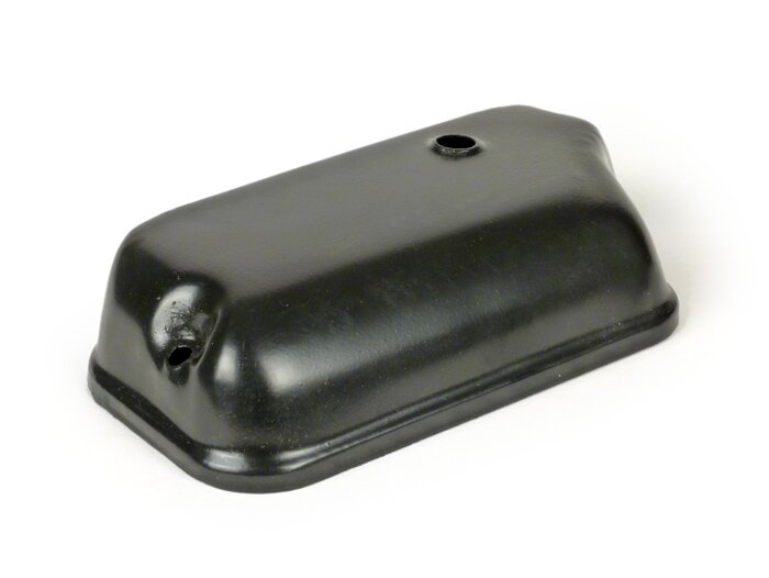 Capot baignoire carburateur -QUALITÉ OEM- Vespa PX (-1984), Rally180 (VSD1T), Rally200 (VSE1T), Sprint150 (VLB1T), TS125 (VNL3T), GT125 (VNL2T), GTR125 (VNL2T), Super, VNA, VNB, VBA, VBB - noir