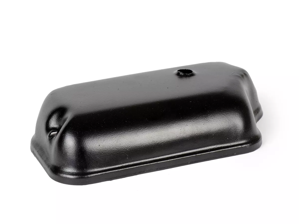 Coperchio carter -QUALITA' OEM- Vespa PX (-1984), Rally180 (VSD1T), Rally200 (VSE1T), Sprint150 (VLB1T), TS125 (VNL3T), GT125 (VNL2T), GTR125 (VNL2T), Super, VNA, VNB, VBA, VBB - nero