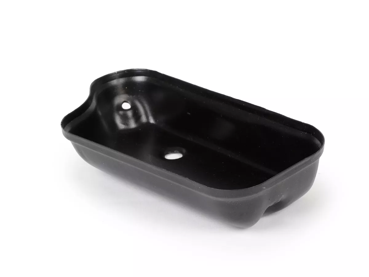 Coperchio carter -QUALITA' OEM- Vespa PX (-1984), Rally180 (VSD1T), Rally200 (VSE1T), Sprint150 (VLB1T), TS125 (VNL3T), GT125 (VNL2T), GTR125 (VNL2T), Super, VNA, VNB, VBA, VBB - nero