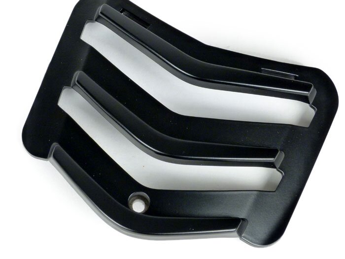 Cascade inzetstuk -PIAGGIO, mat zwart- Vespa GTS 125 (ZAPMA3100, ZAPMA3200), Vespa GTS 150 (ZAPMA3200, ZAPMA3100), Vespa GTS 250 (ZAPM45100), Vespa GTS 300 (ZAPM45200, ZAPM45202, ZAPMA3300), Vespa GTS Super 125 (ZAPM45300, ZAPMA3100, ZAPMA3200, ZAPM45301)