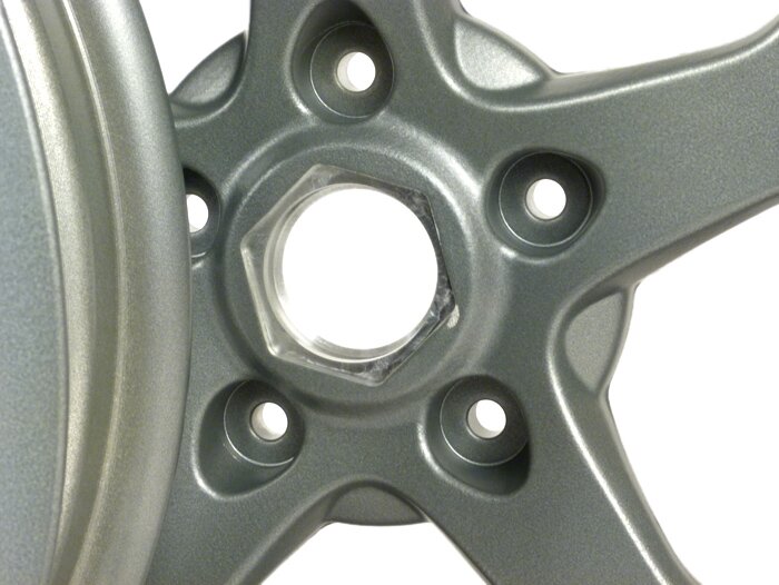 Wielset incl. ombouwset -PIAGGIO 3.00-13 inch (5 spaken)- type Piaggio MP3 Sport- geschikt voor Vespa GT, GTL, GTS 125-300, GTV - zilver