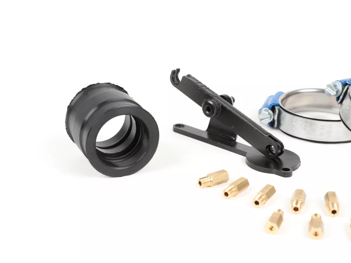 Kit karburator -SCOOTER CENTER Polini CP23 Ø23mm- Vespa Rangka Lebar VM1T, VM2T, VN1T, VN2T, VL1T, VL2T, VL3T, VB, VGL1, ACMA - tanpa intake manifold
