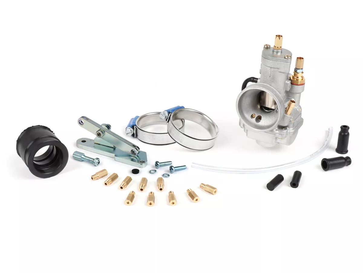 Kit karburator -SCOOTER CENTER Polini CP23 Ø23mm- Vespa Rangka Lebar VM1T, VM2T, VN1T, VN2T, VL1T, VL2T, VL3T, VB, VGL1, ACMA - tanpa intake manifold