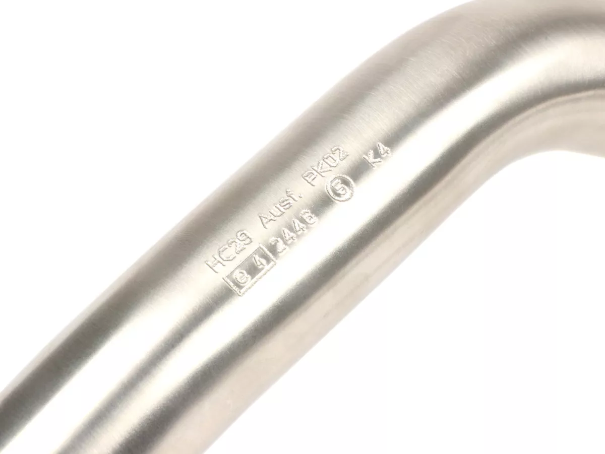 Scarico -REMUS- Vespa Primavera 125-150ie 3V (-2016, Euro3), Vespa Sprint 125-150ie 3V (-2016, Euro3) - Acciaio inox argento