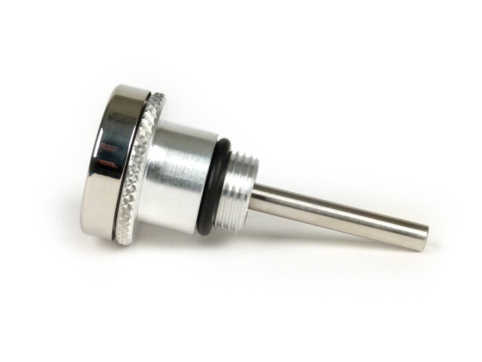 Indicador directo de la temperatura del aceite -RR- Piaggio LEADER / QUASAR 125-300cc 4 tiempos - Vespa ET4, LX, LXV, S, GT, GTS, GTV, GTL - Esfera negra