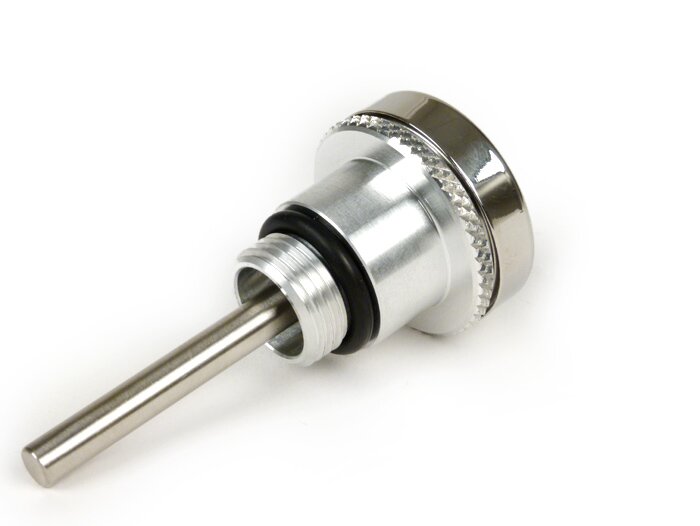 Indicador directo de la temperatura del aceite -RR- Piaggio LEADER / QUASAR 125-300cc 4 tiempos - Vespa ET4, LX, LXV, S, GT, GTS, GTV, GTL - Esfera negra