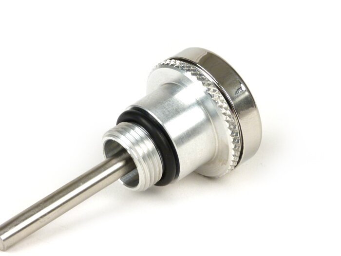 Indicador directo de la temperatura del aceite -RR- Piaggio LEADER / QUASAR 125-300cc 4 tiempos - Vespa ET4, LX, LXV, S, GT, GTS, GTV, GTL - Esfera blanca