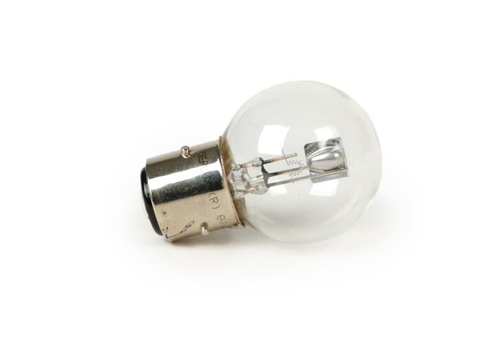 Bohlam -BA21d- 6V 35/35W - Putih - digunakan untuk lampu depan ACMA