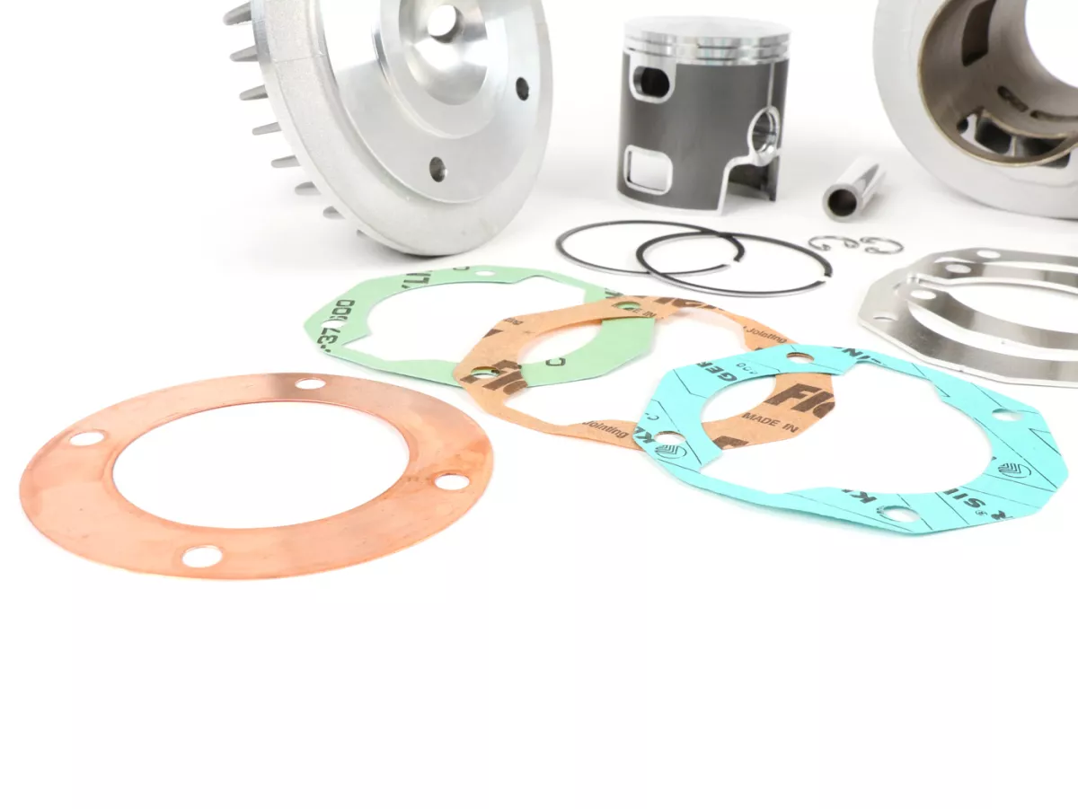 Cilinder -PARMAKIT TSV ECV Classic 177 ccm 2 kanaals aluminium - Vespa Sprint150 (VLB1T), GT125 (VNL2T), Super150 (VBC1T 328128-)