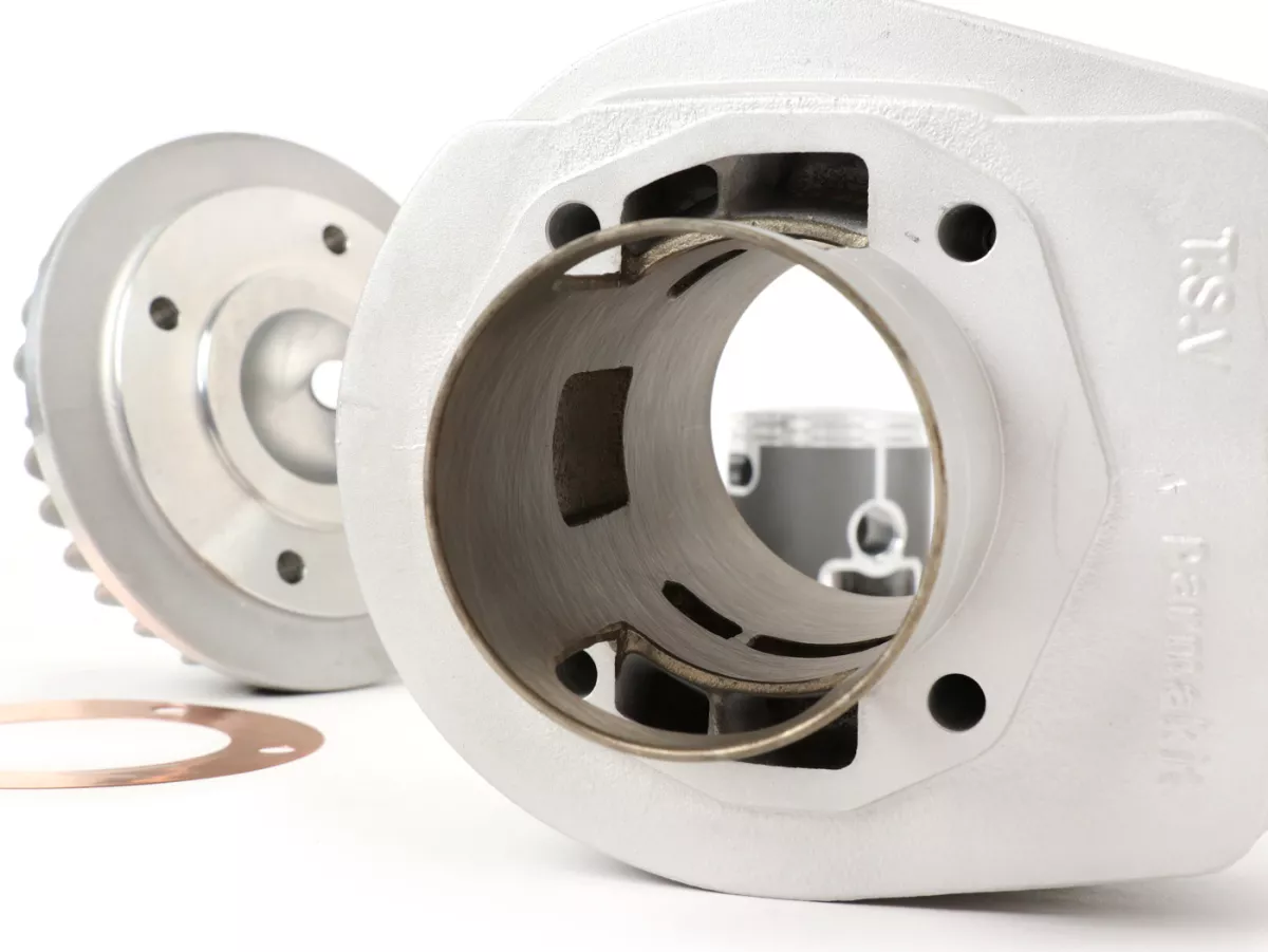 Cilinder -PARMAKIT TSV ECV Classic 177 ccm 2 kanaals aluminium - Vespa Sprint150 (VLB1T), GT125 (VNL2T), Super150 (VBC1T 328128-)
