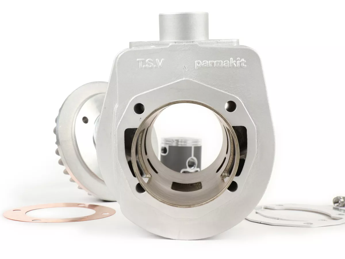 Cilinder -PARMAKIT TSV ECV Classic 177 ccm 2 kanaals aluminium - Vespa Sprint150 (VLB1T), GT125 (VNL2T), Super150 (VBC1T 328128-)