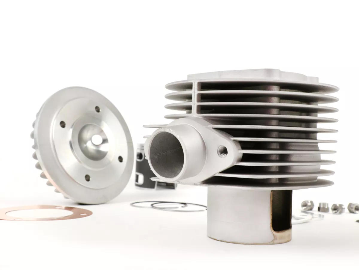Cilinder -PARMAKIT TSV ECV Classic 177 ccm 2 kanaals aluminium - Vespa Sprint150 (VLB1T), GT125 (VNL2T), Super150 (VBC1T 328128-)