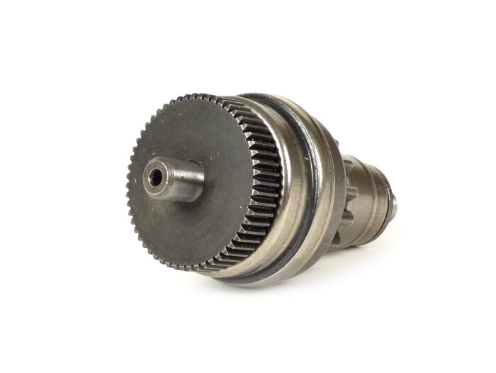 Startmotor vrijloop -OEM KWALITEIT- Vespa LX 50 (ZAPC38700, ZAPC38300, ZAPC38900), Vespa LXV 50 (ZAPC38902), Vespa Primavera 50 (ZAPC53100, ZAPC53300, ZAPC53302, ZAPCA0100, ZAPCA0200, ZAPCA0102, ZAPCA0202, ZAPCD020, ZAPCD010), Vespa S 50 (ZAPC38600, ZAPC3