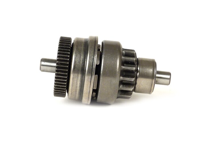 Startmotor vrijloop -OEM KWALITEIT- Vespa LX 50 (ZAPC38700, ZAPC38300, ZAPC38900), Vespa LXV 50 (ZAPC38902), Vespa Primavera 50 (ZAPC53100, ZAPC53300, ZAPC53302, ZAPCA0100, ZAPCA0200, ZAPCA0102, ZAPCA0202, ZAPCD020, ZAPCD010), Vespa S 50 (ZAPC38600, ZAPC3