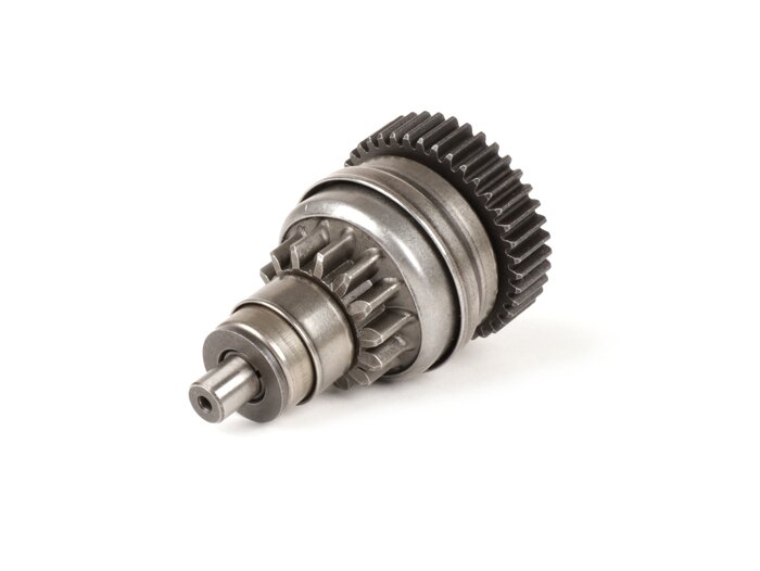 Starter freewheel -KUALITAS OEM- Vespa GT L 125 (ZAPM31100, ZAPM31101), Vespa GT L 200 (ZAPM31200), Vespa GTS 125 (ZAPM31300), Vespa GTV 125 (ZAPM31301), Vespa LX 125 (ZAPM44100, ZAPM44300, ZAPM68100), Vespa LX 150 (ZAPM44200, ZAPM44400), Vespa LXV 125 (Z