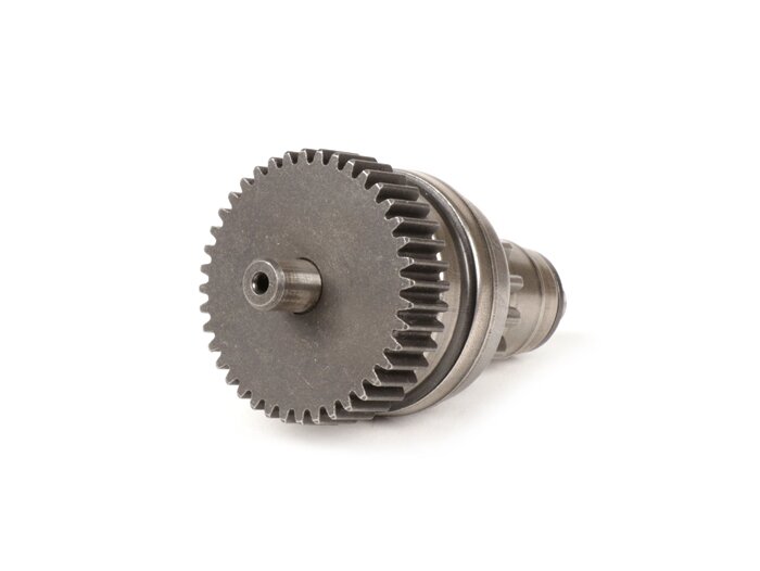 Starter freewheel -KUALITAS OEM- Vespa GT L 125 (ZAPM31100, ZAPM31101), Vespa GT L 200 (ZAPM31200), Vespa GTS 125 (ZAPM31300), Vespa GTV 125 (ZAPM31301), Vespa LX 125 (ZAPM44100, ZAPM44300, ZAPM68100), Vespa LX 150 (ZAPM44200, ZAPM44400), Vespa LXV 125 (Z