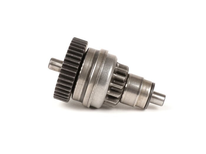 Starter freewheel -KUALITAS OEM- Vespa GT L 125 (ZAPM31100, ZAPM31101), Vespa GT L 200 (ZAPM31200), Vespa GTS 125 (ZAPM31300), Vespa GTV 125 (ZAPM31301), Vespa LX 125 (ZAPM44100, ZAPM44300, ZAPM68100), Vespa LX 150 (ZAPM44200, ZAPM44400), Vespa LXV 125 (Z