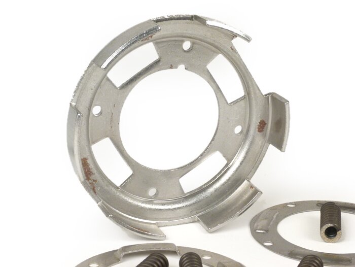 Keranjang kopling dengan kit perbaikan utama -FA ITALIA- Vespa V50, V90, SS50, SS90, PV125, ET3, PK50, PK80, PK50 S, PK80 S, PK125 S, PK50 XL, PK125 XL, ETS, PK50 HP, PK50 SS