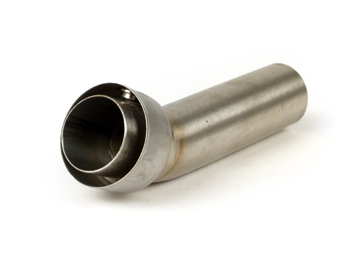 DB-Eater -Akrapovic Ø32mm- Vespa GTL 200, GTS 125-300 ie Super, GTV 250-300 ie - acero inoxidable (Øinner=32mm, Øouter=43mm, length=87mm)