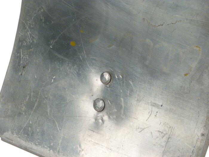 Tutup karburator -DIBUAT DI ITALIA- Rangka Lebar Vespa (1948-1953) - V1 hingga V15, V30 hingga V33, VM1T - Aluminium