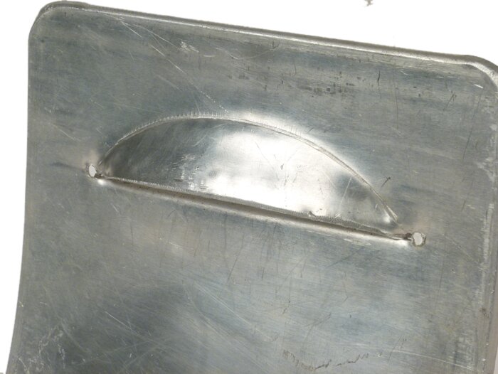 Tutup karburator -DIBUAT DI ITALIA- Rangka Lebar Vespa (1948-1953) - V1 hingga V15, V30 hingga V33, VM1T - Aluminium