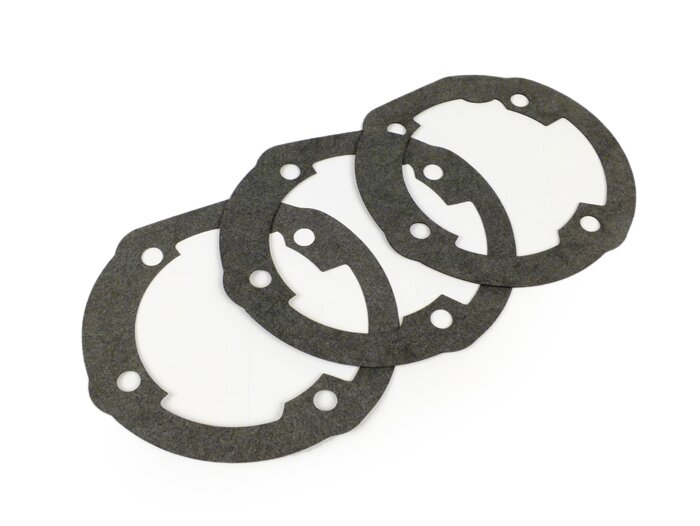 Gasket set for cylinder base -QUATTRINI M232/M244- 0.25mm/0.50mm/0.75mm- Vespa PX200, Cosa200, Rally200