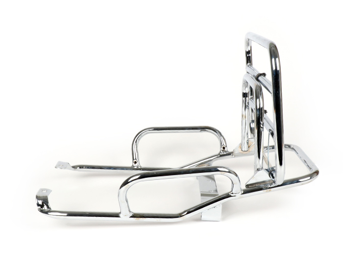 Rear rack, fold down -MOTO NOSTRA- Vespa PK S, PK XL, PK XL2 - chrome